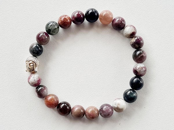 Bracelet tourmaline multicolore